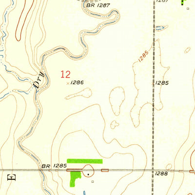 United States Geological Survey Randolph, SD (1958, 24000-Scale) digital map