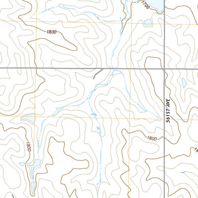 United States Geological Survey Randolph South, NE (2021, 24000-Scale) digital map
