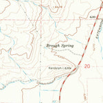 United States Geological Survey Randolph, UT (1968, 24000-Scale) digital map