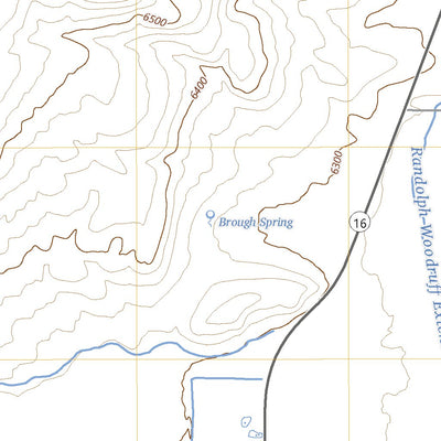 United States Geological Survey Randolph, UT (2023, 24000-Scale) digital map