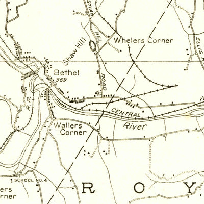 United States Geological Survey Randolph, VT (1919, 62500-Scale) digital map