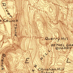 United States Geological Survey Randolph, VT (1924, 48000-Scale) digital map