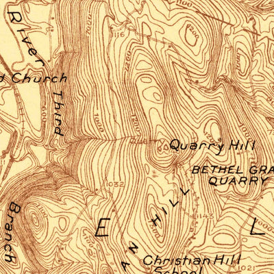 United States Geological Survey Randolph, VT (1924, 48000-Scale) digital map