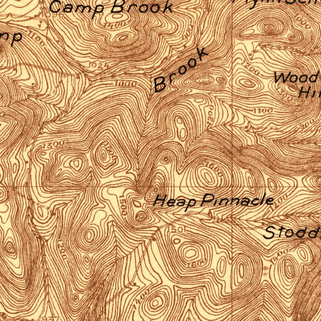 Randolph, VT (1924, 48000-Scale) Map by United States Geological Survey ...