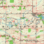 United States Geological Survey Randolph, WI (1955, 62500-Scale) digital map