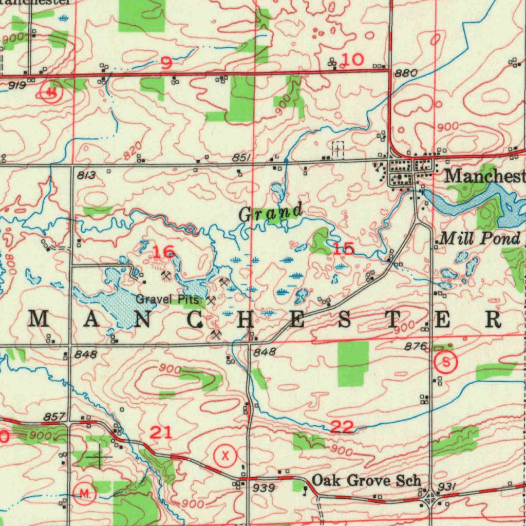 Randolph, WI (1955, 62500-Scale) Map by United States Geological Survey ...