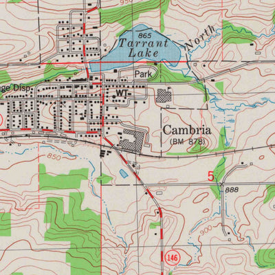 United States Geological Survey Randolph, WI (1980, 24000-Scale) digital map