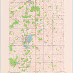 United States Geological Survey Random Lake, WI (1974, 24000-Scale) digital map