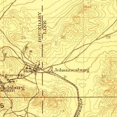 United States Geological Survey Randsburg, CA (1912, 62500-Scale) digital map