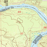 United States Geological Survey Randville, MI-WI (1955, 24000-Scale) digital map