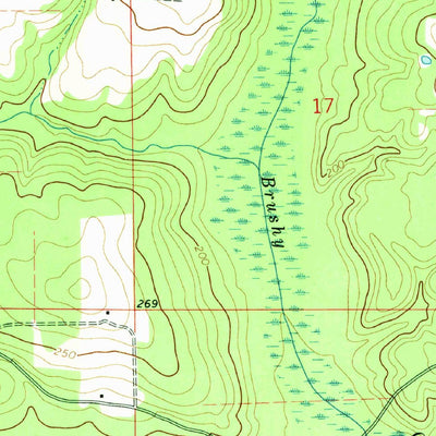 United States Geological Survey Range, AL (1971, 24000-Scale) digital map