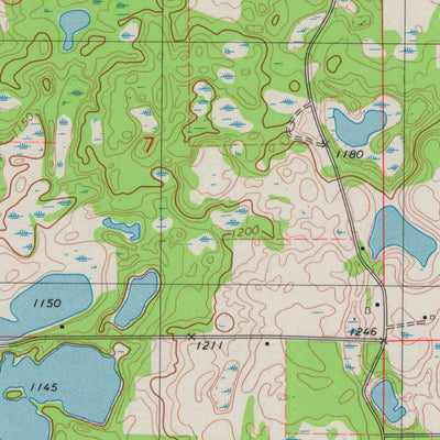 United States Geological Survey Range, WI (1978, 24000-Scale) digital map