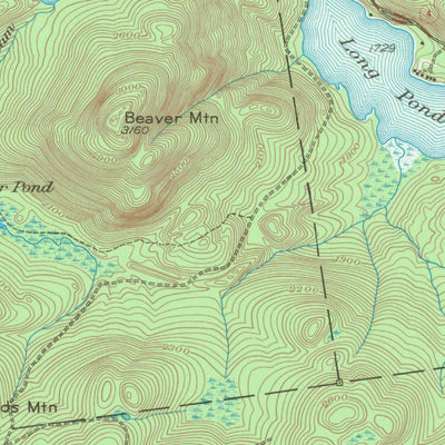 United States Geological Survey Rangeley, ME (1949, 62500-Scale) digital map