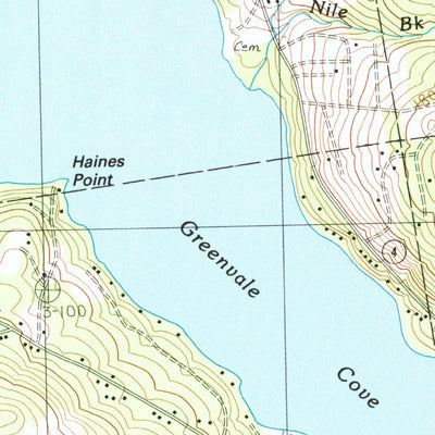 United States Geological Survey Rangeley, ME (1984, 24000-Scale) digital map