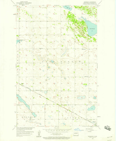 United States Geological Survey Rangeley, ND (1957, 24000-Scale) digital map