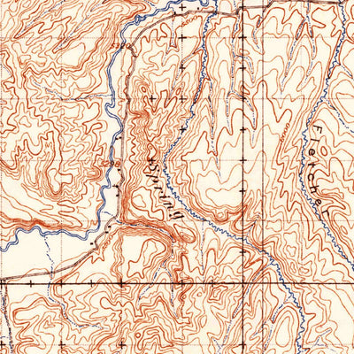 United States Geological Survey Rangely, CO (1910, 125000-Scale) digital map