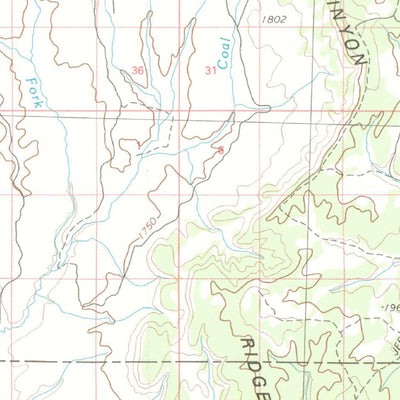 United States Geological Survey Rangely, CO (1979, 100000-Scale) digital map