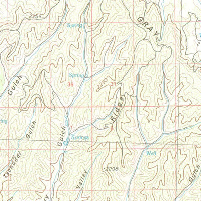United States Geological Survey Rangely, CO (1979, 100000-Scale) digital map