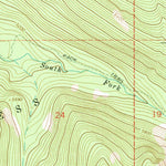 United States Geological Survey Ranger Peak, ID-MT (1964, 24000-Scale) digital map