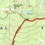 United States Geological Survey Ranger Peak, ID-MT (1994, 24000-Scale) digital map