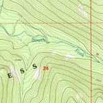 United States Geological Survey Ranger Peak, ID-MT (1994, 24000-Scale) digital map