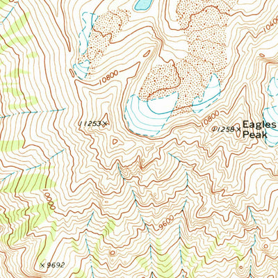United States Geological Survey Ranger Peak, WY (1968, 24000-Scale) digital map
