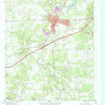 United States Geological Survey Ranger, TX (1966, 24000-Scale) digital map