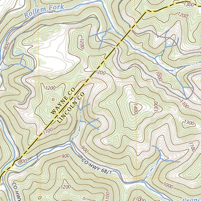 United States Geological Survey Ranger, WV (2023, 24000-Scale) digital map