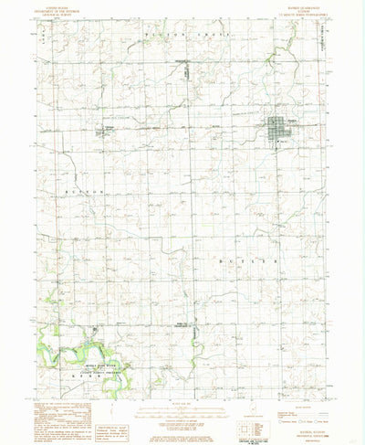 United States Geological Survey Rankin, IL (1984, 24000-Scale) digital map