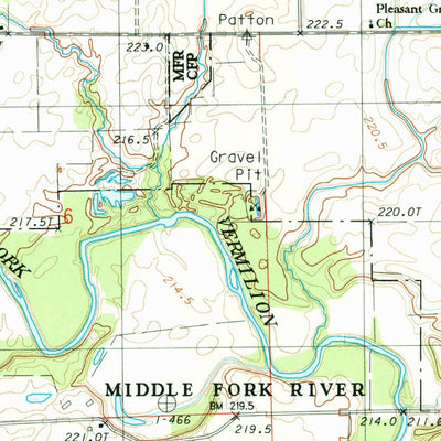 United States Geological Survey Rankin, IL (1984, 24000-Scale) digital map