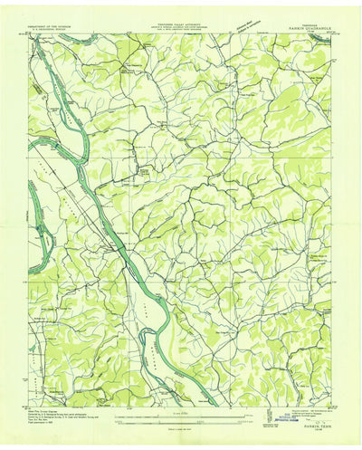 United States Geological Survey Rankin, TN (1935, 24000-Scale) digital map