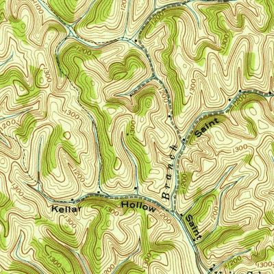 United States Geological Survey Rankin, TN (1939, 24000-Scale) digital map