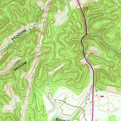 United States Geological Survey Rankin, TN (1961, 24000-Scale) digital map