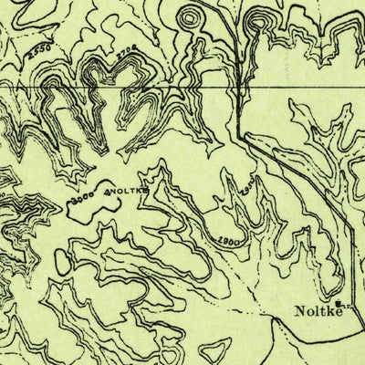 United States Geological Survey Rankin, TX (1928, 125000-Scale) digital map