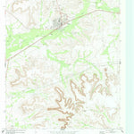 United States Geological Survey Rankin, TX (1970, 24000-Scale) digital map