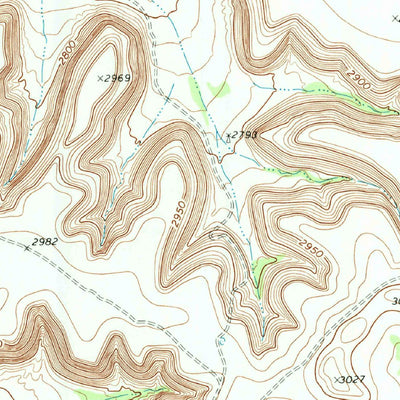 United States Geological Survey Rankin, TX (1970, 24000-Scale) digital map