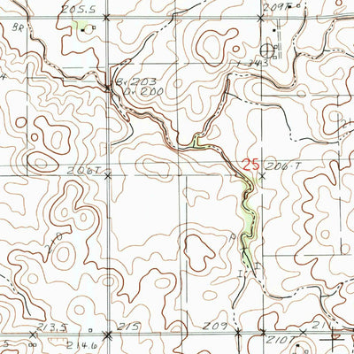 United States Geological Survey Ransom, IL (1983, 24000-Scale) digital map