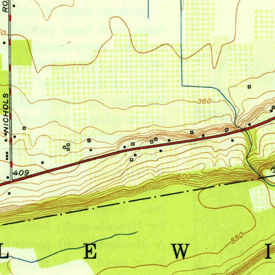 United States Geological Survey Ransomville, NY (1950, 24000-Scale) digital map