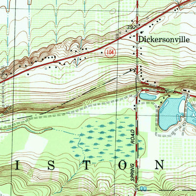 United States Geological Survey Ransomville, NY (1980, 25000-Scale) digital map
