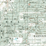 United States Geological Survey Rantoul, IL (1984, 24000-Scale) digital map