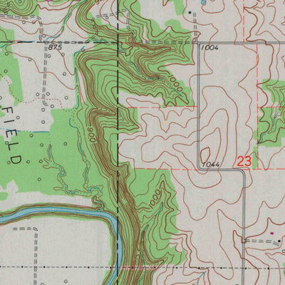 United States Geological Survey Rantoul, KS (1963, 24000-Scale) digital map