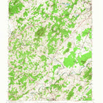 United States Geological Survey Rapdan, VA (1961, 62500-Scale) digital map