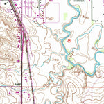 United States Geological Survey Rapid City East, SD (1953, 24000-Scale) digital map