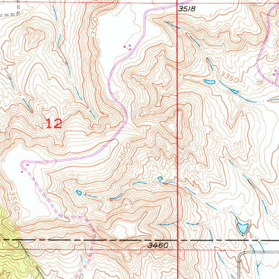 United States Geological Survey Rapid City NW, SD (1953, 24000-Scale) digital map