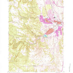 United States Geological Survey Rapid City West, SD (1953, 24000-Scale) digital map
