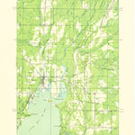 United States Geological Survey Rapid River, MI (1932, 31680-Scale) digital map