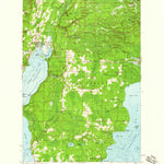 United States Geological Survey Rapid River, MI (1958, 62500-Scale) digital map