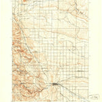 United States Geological Survey Rapid, SD (1898, 125000-Scale) digital map