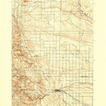 United States Geological Survey Rapid, SD (1903, 125000-Scale) digital map