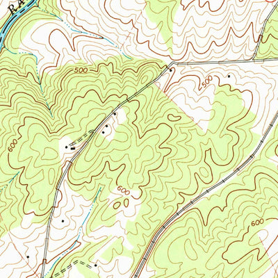United States Geological Survey Rapidan, VA (1971, 24000-Scale) digital map